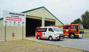 Emergency equipment is readily available at the Mopani Emergency Control and Communication Centre to respond to any emergency.