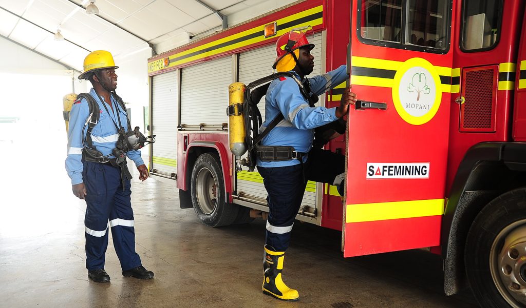 Emergency equipment is readily available at the Mopani Emergency Control and Communication Centre to respond to any emergency.